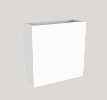 Macetero rectangular de color JUNCO 80