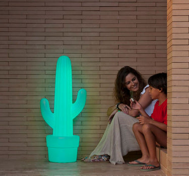 LÁMPARA DE PIE KAKTUS BLANCO TRANSLÚCIDO