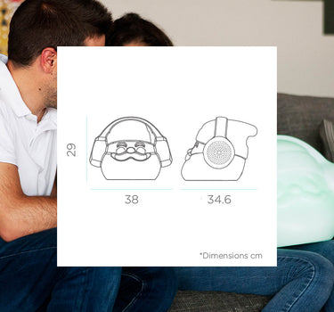 LÁMPARA DE NAVIDAD CON ALTAVOZ KLAUS