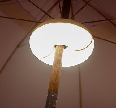 Bombilla portátil recargable especial para sombrilla y parasol, LIMA