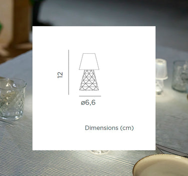 Pack 12 Unidades - Lámpara de mesa de navidad LOLA 12 LUX