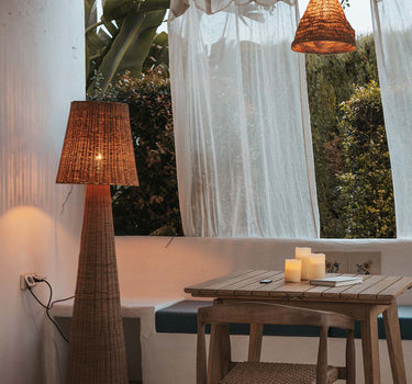 Lámpara de pie decorativa Lola 165 Nature