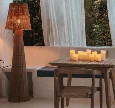 Lámpara de pie decorativa Lola 165 Nature