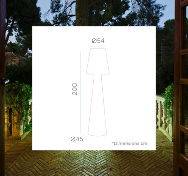 LÁMPARA DE PIE LOLA 200