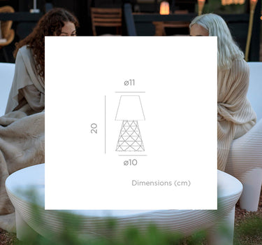 LÁMPARA DE MESA LOLA 20 LUX