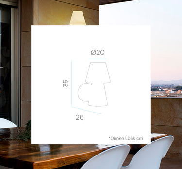 APLIQUE DE PARED LOLA 35 WALL