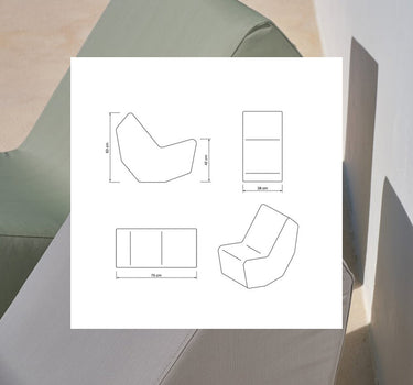 Asiento para exterior G out