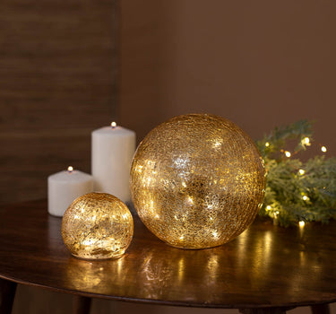 ESFERA LUMINOSA DE NAVIDAD LUA 20