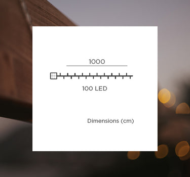 GUIRNALDA SOLAR PARA EXTERIOR LUCEO 10