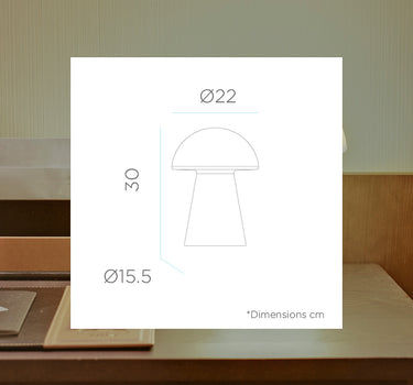 LÁMPARA DE MESA MAFALDA