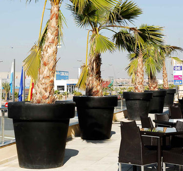 Macetero gigante de color MAGNOLIA 120