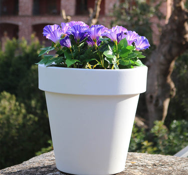 Macetero redondo de color MAGNOLIA 30