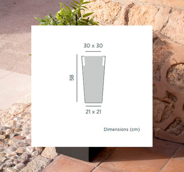 Macetero de color MELISA 30