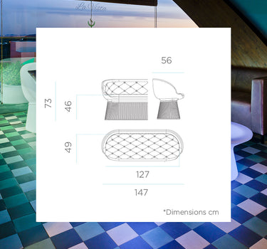 Sofá de Exterior Menorca