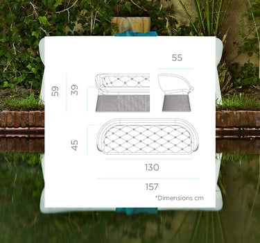 Asiento / banco para exterior Menorca Bench