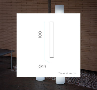 LÁMPARA DE PIE CILÍNDRICA FITY 100