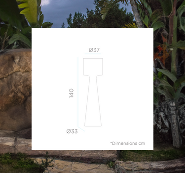 LÁMPARA DE PIE GRACE 140