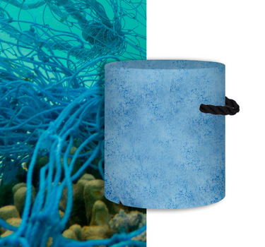 CIRCOOLAR Taburete Redondo Tafy Material Reciclado