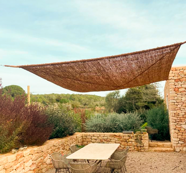 Toldo, Vela de sombra TURQUETA (fibra de coco)