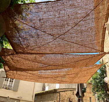 Toldo, Vela de sombra TURQUETA (fibra de coco)