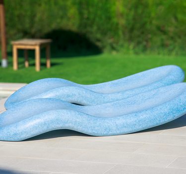 CIRCOOLAR Tumbona Rasa Material Reciclado