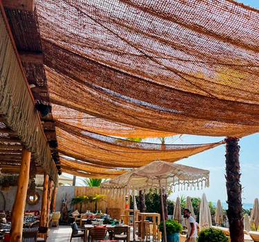 Toldo, Vela de sombra TURQUETA (fibra de coco)