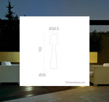 LÁMPARA DE PIE LOLA 110