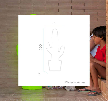 LÁMPARA DE PIE KAKTUS VERDE LIMA