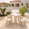 Conjunto infantil NANA TABLE con mesa y 4 taburetes