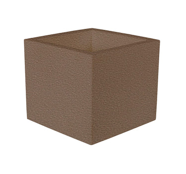 Macetero cuadrado de color NARCISO 40