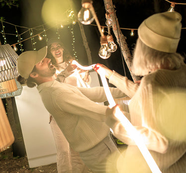 GUIRNALDA DE LUZ PARA EXTERIOR NEO