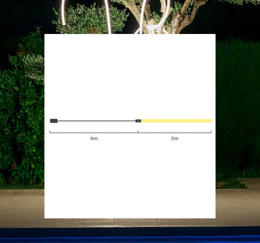 GUIRNALDA DE LUZ PARA EXTERIOR NEO