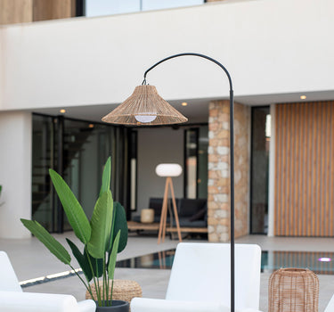 Lámpara de pie de arco sin cables NIZA 165