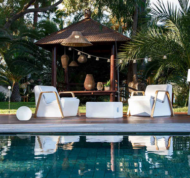 Lámpara de pie de arco sin cables NIZA 230