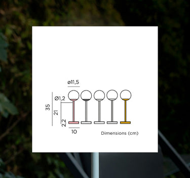 Lámpara de Mesa de navidad Norai Slim 30