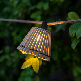 Guirnalda de luces Okinawa de bambú