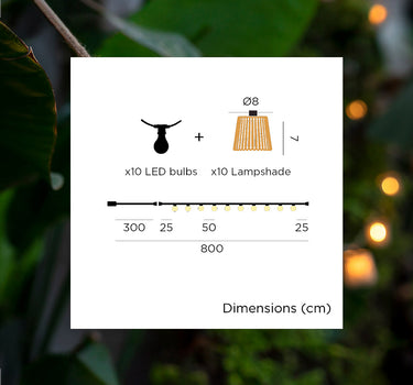 GUIRNALDA DE LUCES OKINAWA