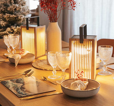 Lámpara de mesa de navidad OKINAWA LANTERN