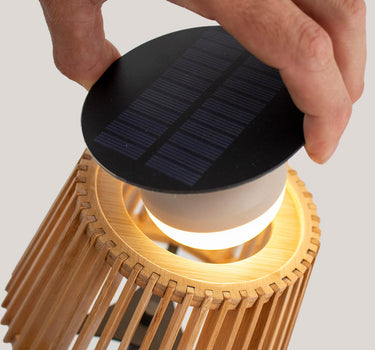 Lámpara de mesa con carga solar OKINAWA TABLE