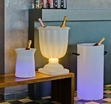 Botellero con luz PALMA 70