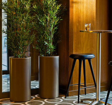 Macetero redondo de color PALMA 70