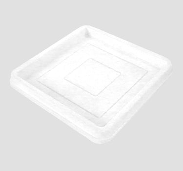 Plato Macetero 50 Cuadrado, para Narciso 50