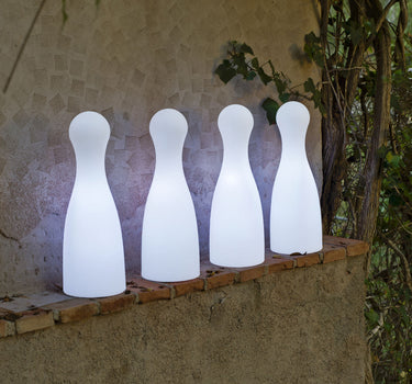 LÁMPARA EN FORMA DE BOLO POL