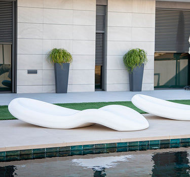 Tumbona Rasa para casas, piscinas, hoteles y beach club