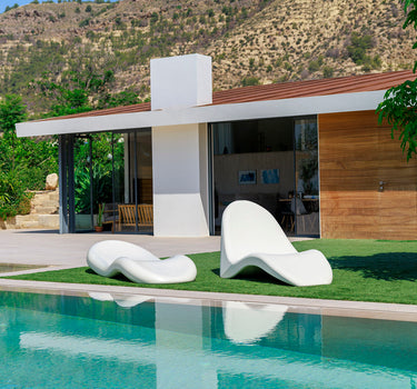 Tumbona Rasa para piscinas, hoteles y beach club