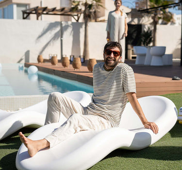 Tumbona Rasa para casas, piscinas, hoteles y beach club