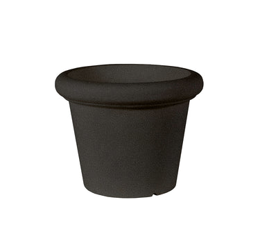 Macetero redondo de color ROSA 55 RÚSTICA