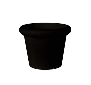 Macetero redondo de color ROSA 55 RÚSTICA