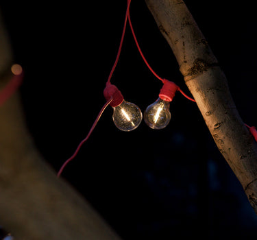 GUIRNALDA DE LUCES ALLEGRA ROSA