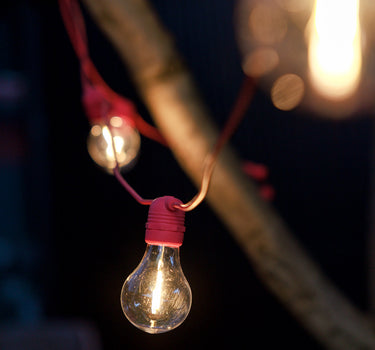 GUIRNALDA DE LUCES ALLEGRA ROSA